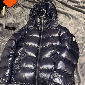 Moncler Maya Hooded Short Down Jacket